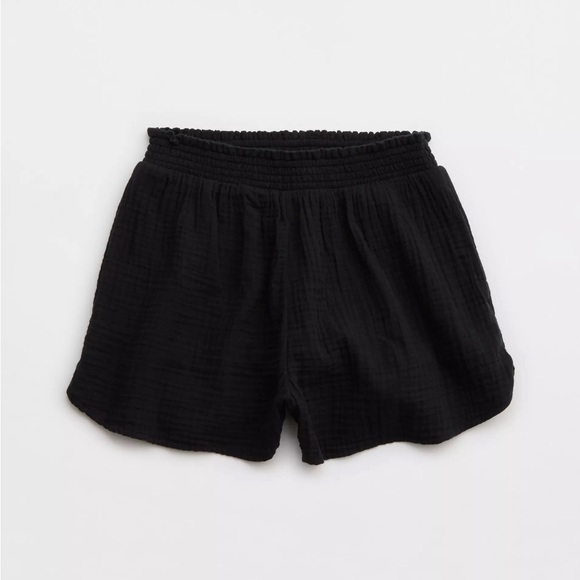 NWT Aerie High Waisted Pool-To-Party Short XS Black - Picture 5 of 12